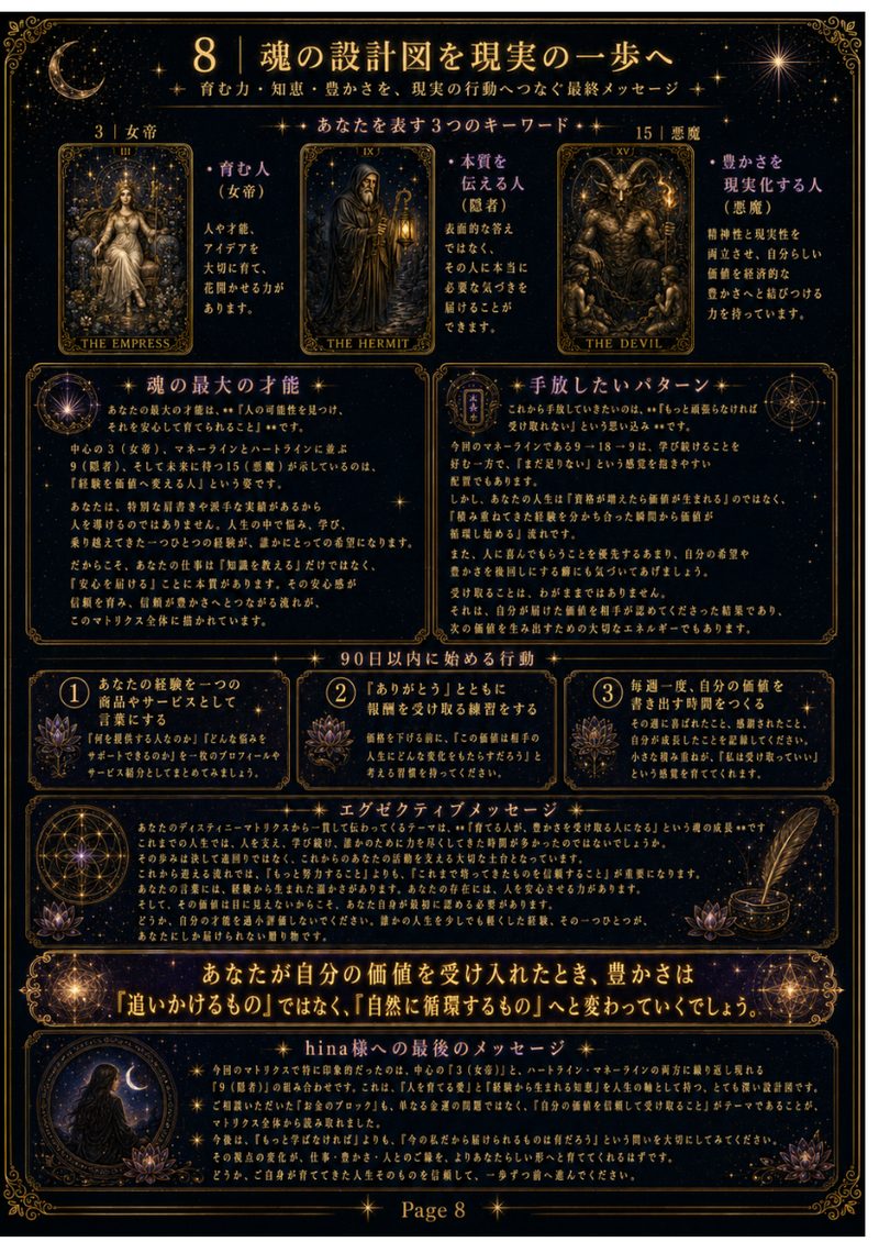 P8 最終メッセージ
